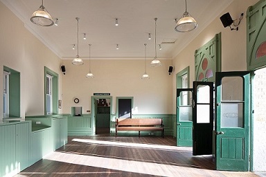 booking hall after restoration
