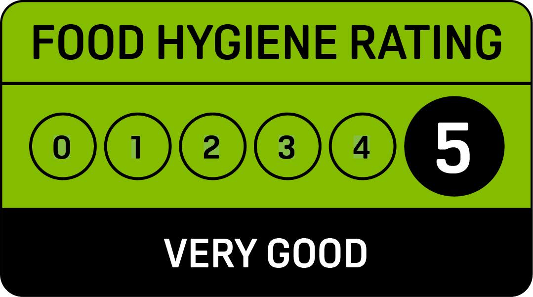5* Hygiene rating for Cafe at the Station 