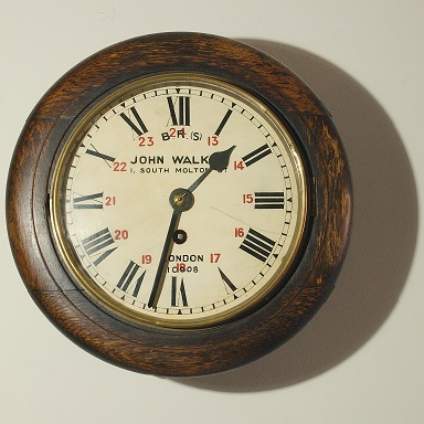 old station clock